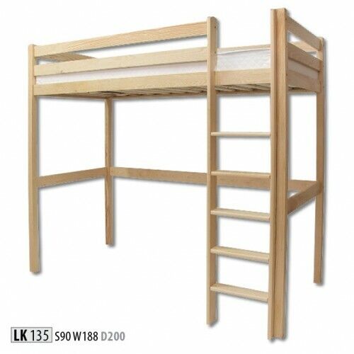 Kinderbett Kinderetagenbett Leiter Hochbett Möbel Holz Möbel Etagenbett Vollholz