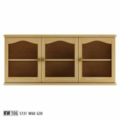 Wandschrank Hängeschrank Ablageschrank Küche Bad Vollholz Möbel Echtholz Vitrine