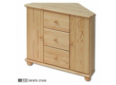 Kommode Eckkommode Ecke Eck Kommoden Kommodenschrank Echtholz Holz Handarbeit