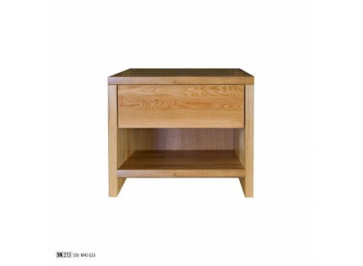 Nachtschrank Nachttisch Nachtkonsole 1 Schublade Massivholz Regal Konsole Eiche