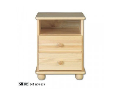 massiv Nachttisch Holz Nachttische Tisch Konsolen Kommode Landhaus Stil Konsolen