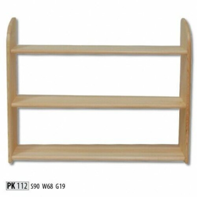 Wandregal Regal Bücherschrank Bücherregal Wohnzimmer Wand Regal Echtes Holz