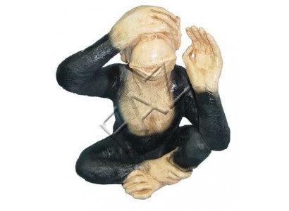 Design Affe Figur Statue Skulptur Figuren Skulpturen Garten Dekoration Deko Neu