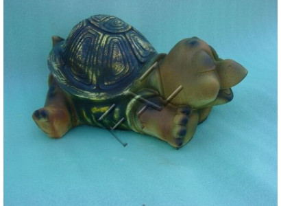 Design Schildkröte Figur Statue Skulptur Figuren Skulpturen Garten Deko Statuen
