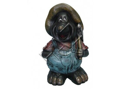 Design Maulwurf Figur Garten Statue Skulptur Figuren Skulpturen Dekoration c217