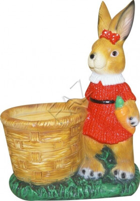 Design Hase Figur Garten Statue Skulptur Figuren Skulpturen Dekoration c792