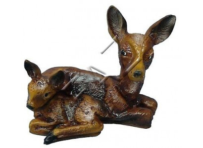 Design Waldtiere Figur Garten Statue Skulptur Figuren Skulpturen Dekoration c43