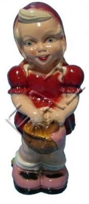 Design Rotkäppchen Figur Garten Statue Skulptur Figuren Skulpturen Deko Neu