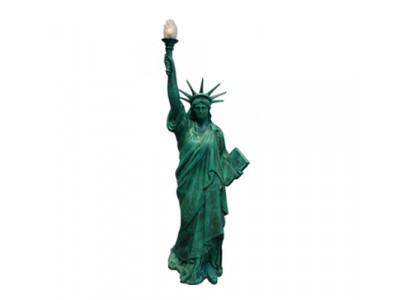 Freiheits Statue Figur Skulptur Liberty Standleuchte Lampe Beleuchtung Leuchte