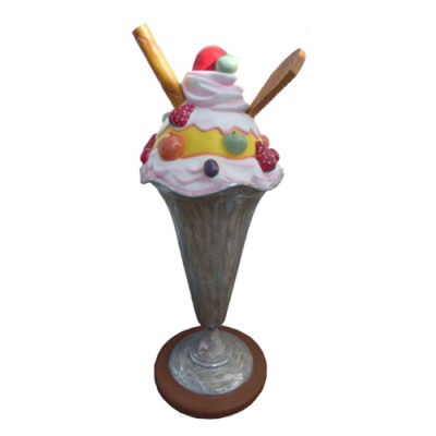 Ice Cream Figure Statue Aufsteller Eis Diele Restaurant Gastronomie Figur 165cm
