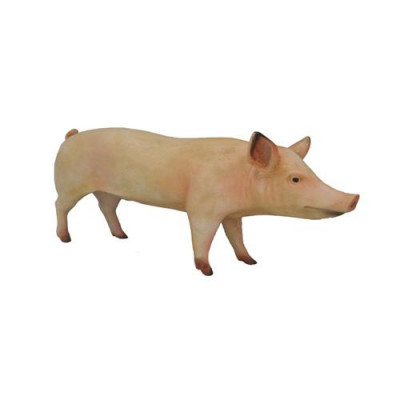 Mast Schwein Bauernhof Dekoration Garten Figuren Statue Tier Wurst Statuen 160cm