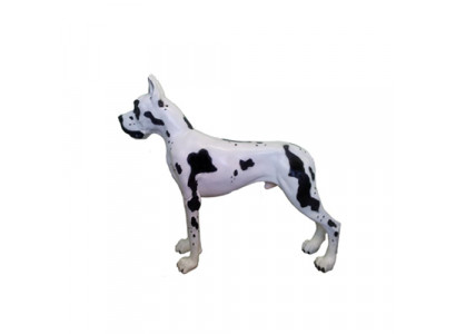 Hund Lebensgroße Figur Dekoration Statuen Skulptur Garten Deko Figuren 125cm neu