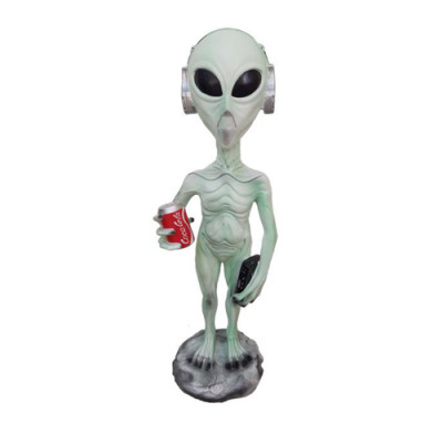 Alien Deko Figur Statue Skulptur 92 cm Figuren Statuen Skulpturen Abstrakt P135