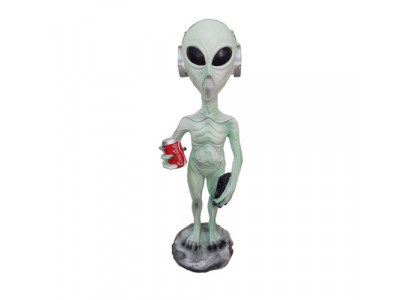 Alien Deko Figur Statue Skulptur 92 cm Figuren Statuen Skulpturen Abstrakt P135