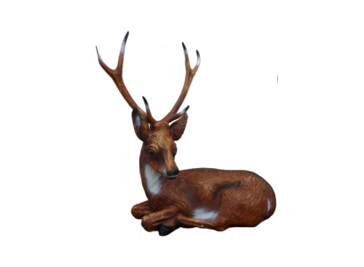 Figuren Skulptur Garten Dekoration Deko Skulptur Statue Rehkitz Hirsch Neu 80cm