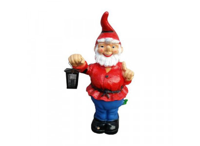 Garten Zwerg 90cm Garten Dekoration Figuren Statuen Figur Hand bemalt