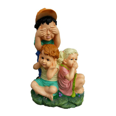 Deko Figur Statue Skulptur 48 cm Figuren Statuen Skulpturen Verstecken Kinder