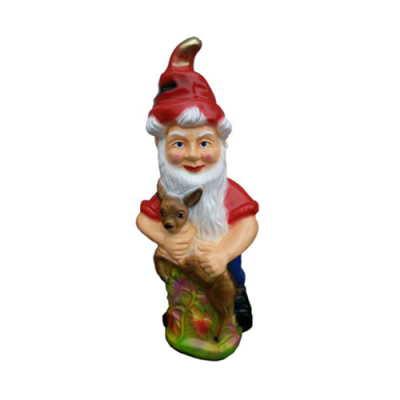 Garten Haus Dekoration Figur Statue Skulpturen Deko Figuren Zwerg Handarbeit K10