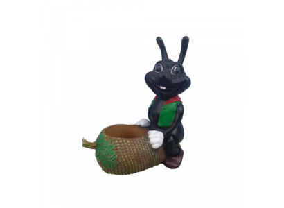 Garten Ameise 47cm Garten Dekoration Figuren Statuen Figur Hand bemalt Neu