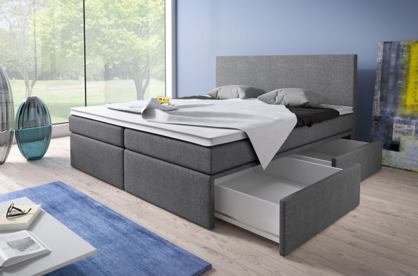 Boxspringbett Doppel Hotel Luxus Schlafzimmer Betten Komplett Sets Matratze Neu