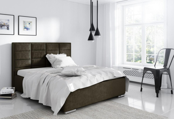 Bettrahmen Stoff Textil Design Doppel Hotel Modern Bett Schlafzimmer Betten Neu