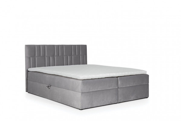 Doppelbett Boxspringbett Bett mit Bettkasten Ehebett Betten Polsterbett Rot Neu