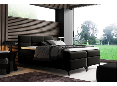 Bett mit Bettkasten 180x200 Boxspringbett Design Doppel Hotel Modern Betten Neu