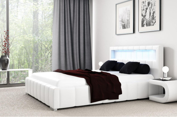 Bettrahmen Polsterbett Design Doppel Hotel Modern Bett Schlafzimmer Betten Neu