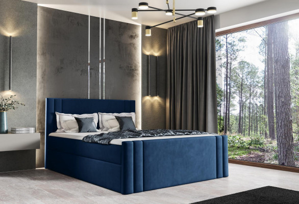 Bett Schlafzimmer Betten Polster Design Doppel Luxus 180x200 Boxspring Neu