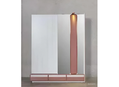 Kinderzimmer Jugendzimmer Schrank Kinderschrank Kleiderschrank Zweifarbig 