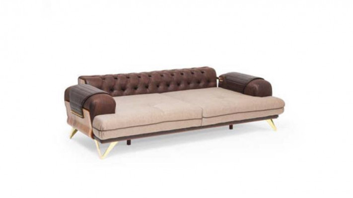 Chesterfield Sofagarnitur Set 4tlg. Polster Möbel Sofa Couch Couchgarnitur