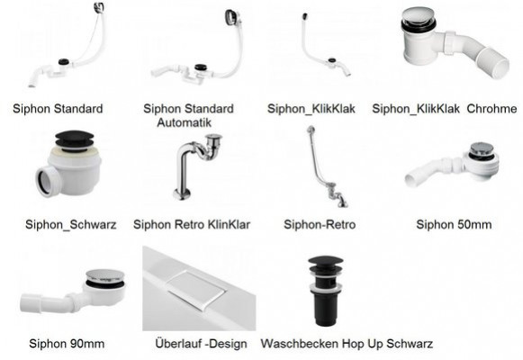 Dusche Duschtasse Ablaufgarnitur Ablauf Duschwanne Flach Brausewanne