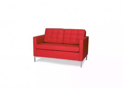 Wartezimmer Möbel Zweisitzer Rote Couch Polster Möbel Büro Einrichtung