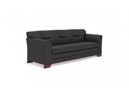 Textil Sofa Luxus Dreisitzer Polstercouch Arbeitszimmereinrichtung Büro