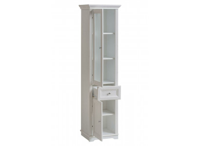 Hochschrank Badmöbel Unterschrank Hochschrank weiß Badschrank