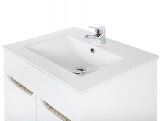 Waschbecken Waschtisch Unterschrank Becken Badezimmer Waschtische 60cm Keramik