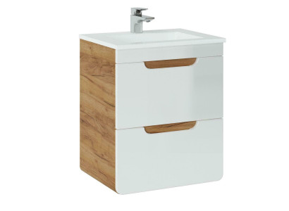 Waschbecken 40cm Waschbeckenunterschrank Badezimmerschrank