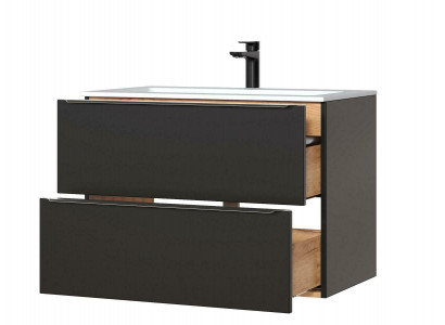 luxus Waschbecken Waschtisch unterschrank schrank becken waschtische bad 80cm