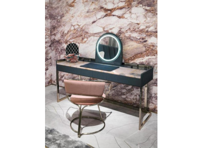 Schlafzimmer Möbel Schminktisch Designer Schminktstuhl Luxus Holzmöbel