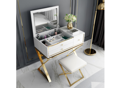 Schminktisch Weiß Konsolentische Schlafzimmer Tisch Konsolen Möbel
