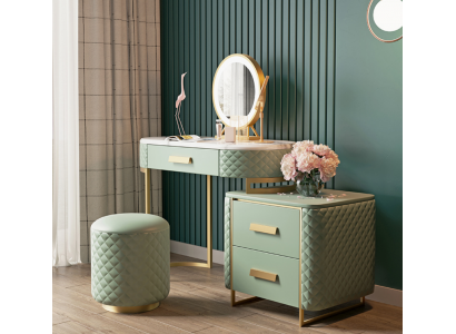 Schminktisch Design Tische Kosmetik Frisier Spiegel Konsole Schlafzimmer