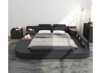 Betten Moderne Hotel Multifunktion Doppel Luxus Design Bett Polster