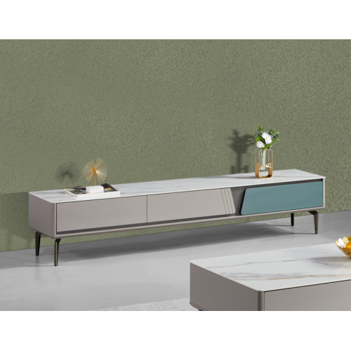 Grau Wohnzimmerschrank Sideboard rtv TV Schrank Lowboard TV Möbel Neu