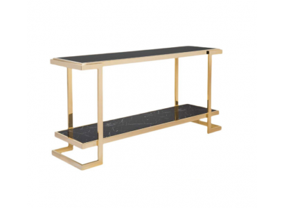  Wohnzimmer Konsolentisch Modern Luxus Edelstahl Tisch Konsole Gold