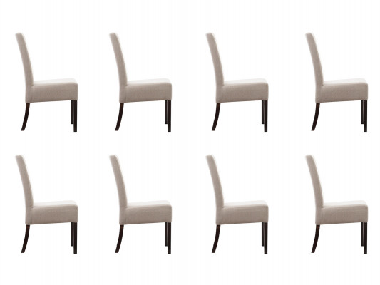 8x Stuhl Set Polster Sitz Stühle Garnitur Wartezimmer Kanzlei Praxis Lounge Club