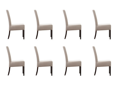 8x Stuhl Set Polster Sitz Stühle Garnitur Wartezimmer Kanzlei Praxis Lounge Club