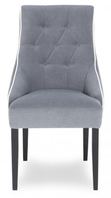 Lehn Stuhl Restaurant Industrie Designer Stühle Sitz Polster Chesterfield Neu
