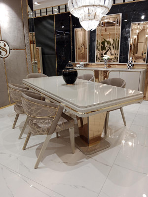 Designer Esstisch Ausdrucksstarkes Tischdesign Elegantes Neu Moderne