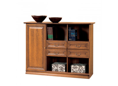 Klassische Bücherregal Kommode Kommoden Kommodenschrank Schrank Beistellschrank