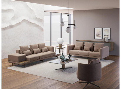 Sofagarnitur Couch Polster Design Sofas Set Dreisitzer Neu Polstersessel